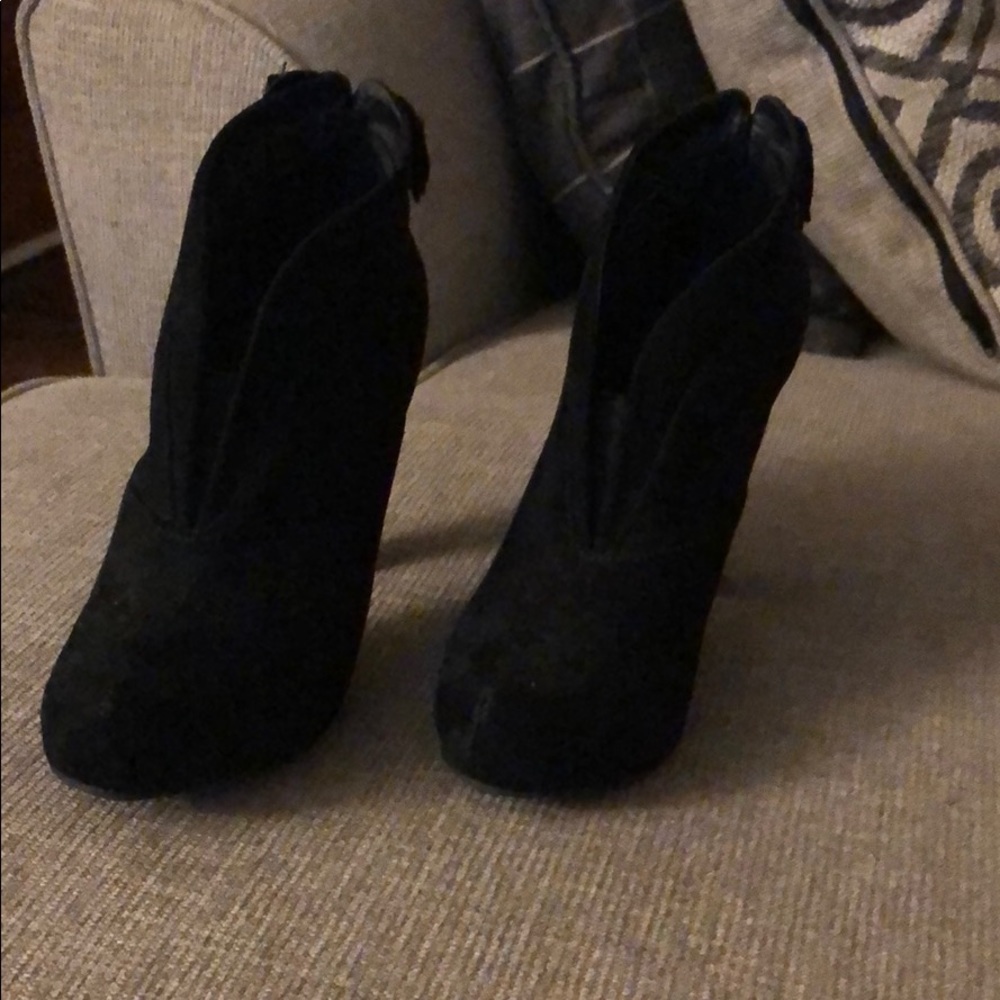 Black booties